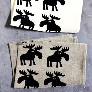 Tea Towel Moose